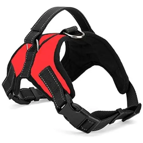 Xanday No Pull Dog Vest Harness, Reflective Dog Body Padded Vest with Handle, Adjustable Dog Walking Harness Comfort Control for Small Medium Large Dogs Xanday No Pull Dog Vest Harness, Reflective Dog Body Padded Vest with Handle, Adjustable Dog Walking Harness Comfort Control for Small Medium Large Dogs