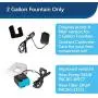 PetSafe Cat and Dog Water Fountain Replacement Pump with Grommet - Works with Drinkwell 1/2, 1, 2 Gallon and Butterfly Pet Fountains PetSafe Cat and Dog Water Fountain Replacement Pump with Grommet - Works with Drinkwell 1/2, 1, 2 Gallon and Butterfly Pet Fountains