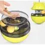 LATIBELL 4 in 1 Interactive Cat Puzzle Treat Dispenser Toy, Adjustable Kitten Slow Feeder Tumbler Cat Wand with Ball Roller Track, Exercise Training IQ Toy for Cat Kitty