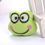 LFOZ Pet Cute Cat Toy Creative Simulation Mint Fruit Animal Plush Toy 2019 Multicolor Pineapple Strawberry Frog Chew Pet Toy for Cat (Color : Frog)