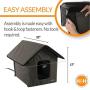 K&H PET PRODUCTS Outdoor Heated Kitty House Cat Shelter