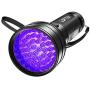 LOFTEK UV Flashlight Black Light, 51 LED 395 nM Flashlight Perfect Detector for Pet Urine and Dry Stains, Handheld Blacklight for Scorpion Hunting