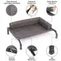 PetFusion Ultimate Elevated Outdoor Dog Bed. Large Portable 7” Raised Pet Bed. 39”x31”x7” (lwh). 370gsm Water Resistant Polyester. Steel Frame Construction. Protective Cover Incl. 12 Month Warranty