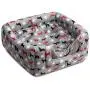 Hollypet Self-Warming 2 in 1 Foldable Comfortable Triangle Cat Bed Tent House, Gray Dog Hollypet Self-Warming 2 in 1 Foldable Comfortable Triangle Cat Bed Tent House, Gray Dog