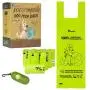 BANMODER Biodegradable Dog Poop Bags ,Dog Waste Bag with 1 Dispenser,Home Compostable, Eco-Friendly,Vegetable-Based, Unscented, Extra Thick and Long, Leak Proof