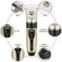 Rainlin Pet Hair Cutting Kit, Low Noise Rechargeable Grooming Hairdressers Tool, Pet Hair Trimmer with Replaceable Ceramic Head Rainlin Pet Hair Cutting Kit, Low Noise Rechargeable Grooming Hairdressers Tool, Pet Hair Trimmer with Replaceable Ceramic Head