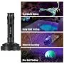 Anipaw Black Light Flashlight, 128 LED 395 nM Ultraviolet Blacklight Flashlights Detector for Dog Urine For Dog/Cat Urine,Dry Stains,Bed Bug, Matching with Pet Odor Eliminator