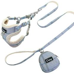 Forestpaw Cute Harness for Small Dogs,Escape Proof Cat Harness and Leash Set,Soft No Pull Dog Harness for Walking Small Dogs