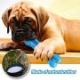 QYCL Nontoxic Silicone Dog Toothbrush Stick Bite-Resistant Dog Chew Toys for Pets Effective Dental Care Bone Tooth Cleaning