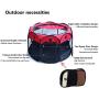 Horing Pop Up Tent Pet Playpen Carrier Dog Cat Puppies Portable Foldable Durable Paw Kennel