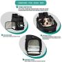 PetAmi Pet Carrier Backpack for Small Cats, Dogs, Puppies | Airline Approved | Ventilated, 4 Way Entry, Safety and Soft Cushion Back Support | Collapsible for Travel, Hiking, Outdoor
