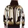 Dxichy Chasing The Wild Boar - - Boar,Unisex 3D Print Pullover Hooded Hoodies with Big Pocket Forest S Dxichy Chasing The Wild Boar - - Boar,Unisex 3D Print Pullover Hooded Hoodies with Big Pocket Forest S