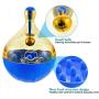 QYCL Cat Feeders Food Ball Pet Interactive Toy Tumbler Egg Smarter Cat Playing Toys Treat Ball Shaking for Dogs Increases,A