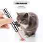 Cat Toys for Indoor Cats, Kitten Toys, Interactive Cat Toy, Toys for Cats and Dogs, Pet Toys for Kitten Indoor Playing with USB Charging Port (1 PCS)