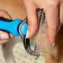 Dogeez Dematting Tool for Dogs | Gentle Grooming to Detangle Matted Fur and Stop Shedding | Dual Sided Undercoat Rake for Small, Medium and Long Hair Dog, Cat, and Other Pets | Undercoat Brush Comb Dogeez Dematting Tool for Dogs | Gentle Grooming to Detangle Matted Fur and Stop Shedding | Dual Sided Undercoat Rake for Small, Medium and Long Hair Dog, Cat, and Other Pets | Undercoat Brush Comb