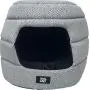 Travel Cat: The Meowbile Home - Premium Convertible Travel Cat Bed and Cave - 25 x 18 x 17 inches - Soft Gray - Durable Padded Construction - Comfortable and Cozy - Collapsible and Easy to Clean Travel Cat: The Meowbile Home - Premium Convertible Travel Cat Bed and Cave - 25 x 18 x 17 inches - Soft Gray - Durable Padded Construction - Comfortable and Cozy - Collapsible and Easy to Clean