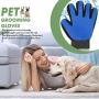 HOPEKIN Pet, Dogs, Cats Brushing & Grooming Gloves | Dog, Cat Hair Removing Tool, Pet Hair Brush & Deshedding Gloves| Set of 2 for Pet Grooming, Messaging & Brushing