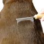 Safari Shedding Comb with Contoured Wooden Handle for Longhair (1-Unit)