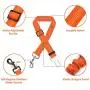 AUTOWT Dog Car Seat Belt, Adjustable Dual Use Elastic Bungee Safety Belt in Car Vehicle, Heavy Duty Dogs Leash with Quick Release Swivel Buckle for Small Medium Large Dogs AUTOWT Dog Car Seat Belt, Adjustable Dual Use Elastic Bungee Safety Belt in Car Vehicle, Heavy Duty Dogs Leash with Quick Release Swivel Buckle for Small Medium Large Dogs
