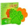 WINYPET Lick Mat for Dogs 2PCS Large | Dog Lick Mat | Durable Suction for Grooming| Playdate & Healthy Treats | Calms, Soothes and Reduces Dog Anxiety |Licky mat for Dogs |Slow Treat Dispensing Mats