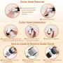 Suteck Dog Clippers Low Noise Pet Hair Clippers Upgrade LED Display Professional Rechargeable Cordless Electric Pet Trimmer Pet Grooming Tools with Comb Guides Scissors Nail Kits for Dogs Cats