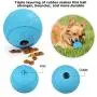 PrimePets 4Pack IQ Treat Ball, Fun Interactive Food Dispensing Dog Toys, Dog Puzzle Chew Toys, Non-Toxic Natural Rubber Dog Chew Toys, Interactive Dog Toys for Tooth Cleaning, Chewing, Playing