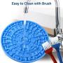 Siensync Dog Lick Mat, Slow Feeder Dog Mat, Dog Peanut Butter Lick Pad for Pet Bathing Shower, Grooming and Dog Training Puzzle Lick Mat Super Suctions to Wall