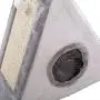 HELLEN Indoor Gates Small Cat Climbing Frame Summer Cat Scratch Board Cat Nest House Cat House Cat Bed Comfortable Villa Cats Grinding Claws Pet Toy Cat Toys Pet Bed Gray Size Optional 11.22