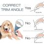 PETXIAOWU Dog Nail Clippers and Trimmer with File and Grooming Brush, Heavy Duty Nailclipper with Safety Guard to Avoid Over-Cutting for Cat, Dog, Rabbit, Guinea Pig at Home