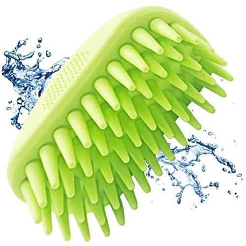 The Original Dog Bath Brush - Best Pet Bathing Tool for Dogs – Soft Silicone Bristles Give Pet Gentle Massage