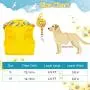BINGPET Cat Harness and Puppy Harness with Leash Set - Soft Mesh Yellow Dog Vest Harness with Sunflower Pattern, for Small Dogs Cats BINGPET Cat Harness and Puppy Harness with Leash Set - Soft Mesh Yellow Dog Vest Harness with Sunflower Pattern, for Small Dogs Cats