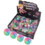 DishyKooker Home Pet Dog Rubber Ball Colorful Flashing Bite Resistance Chew Puzzle Toys for Pet Training Convenient Items