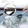 Pet Grooming Tool-Double-Sided Inner Hair rake for Dogs and Cats to Safely and Effectively Remove mats and Tangled decontamination Combs Without Any More Annoying Shedding or Flying Hair
