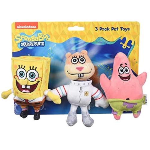 Nickelodeon Spongebob Squarepants Patrick Figure Plush Dog Toy