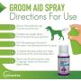 Vetoquinol Groom-Aid Detangler & Deodorizer Spray for Dogs & Cats, 7oz