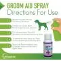 Vetoquinol Groom-Aid Detangler & Deodorizer Spray for Dogs & Cats, 7oz Vetoquinol Groom-Aid Detangler & Deodorizer Spray for Dogs & Cats, 7oz