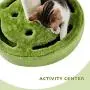 Made4Pets Cat Tree, Three-in-one Cat Scratching Post, Sunflower Shape Cat Lounge Bed with Cat Funny Balls for Small to Adult Cats Made4Pets Cat Tree, Three-in-one Cat Scratching Post, Sunflower Shape Cat Lounge Bed with Cat Funny Balls for Small to Adult Cats
