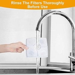 Wainbow Cat Fountain Filters for 84oz/2.5L Automatic Pet Water Fountain, High-Efficiency Carbon Replacement Pack of 8