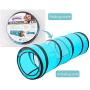 PAWISE Cat Toys Cat Tunnel and Cat Cube Pop Up Collapsible Kitten Indoor Outdoor Toys