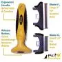 Pet Republique Dog Deshedding Tool - for Dogs, Cats, Rabbits, Any Furry Pets – Reduce Shedding with Varies Size Blades - Replaceable Blades Pet Republique Dog Deshedding Tool - for Dogs, Cats, Rabbits, Any Furry Pets – Reduce Shedding with Varies Size Blades - Replaceable Blades