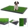 BringerPet Indoor Puppy Dog PET Potty Training Pee PAD MAT Tray Grass House Toilet W/Tray BringerPet Indoor Puppy Dog PET Potty Training Pee PAD MAT Tray Grass House Toilet W/Tray