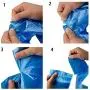 HOMMP Poop Bags-Dog Waste Bags, 60 Rolls /1200 Bags, Unscented + 2 Dispensers