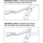Kurgo Dog seat Belt Pet Safety Tether with Carabiner, Tru-Fit Enhanced Strength Replacement Tether, Use with Car Safety Dog Harness