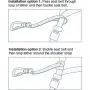 Kurgo Dog seat Belt Pet Safety Tether with Carabiner, Tru-Fit Enhanced Strength Replacement Tether, Use with Car Safety Dog Harness Kurgo Dog seat Belt Pet Safety Tether with Carabiner, Tru-Fit Enhanced Strength Replacement Tether, Use with Car Safety Dog Harness