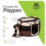 Parkland Pet Portable Foldable Playpen Exercise Kennel Dogs Cats Indoor/Outdoor Removable Mesh Shade Cover