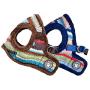 Puppia Crayon Harness B, Small, Navy