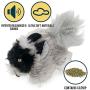 OurPets Play-N-Squeak Backyard Interactive Cat Toy (Cat Toys for Indoor Cats with Catnip-Real Mouse Electronic Sound) Cat Plush Catnip Toys, Catnip Toys for Cats, Interactive Cat Toys for Indoor Cats