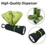 BINTECH 2PCS Poop Bag Holder, Dog Poop Bag Dispenser, Waste Bags Dispenser with Led Flashlight, Dog Waste Bag Holder, Poopbags Dispenser for leash, Includes 2 Roll(15 Bags Per Roll) BINTECH 2PCS Poop Bag Holder, Dog Poop Bag Dispenser, Waste Bags Dispenser with Led Flashlight, Dog Waste Bag Holder, Poopbags Dispenser for leash, Includes 2 Roll(15 Bags Per Roll)