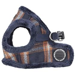 Puppia Kemp Harness-B for Pets, Navy, Medium