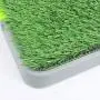 PAWISE Dog Puppy Grass Potty Training Pad Outdoor Puppy Toilet Mat Tray Indoor Restroom for Small Cats and Dogs (27'' x 17) with a Replacement Grass Pad